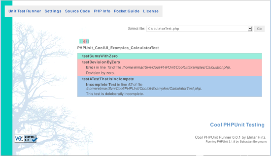 tests with mixed results